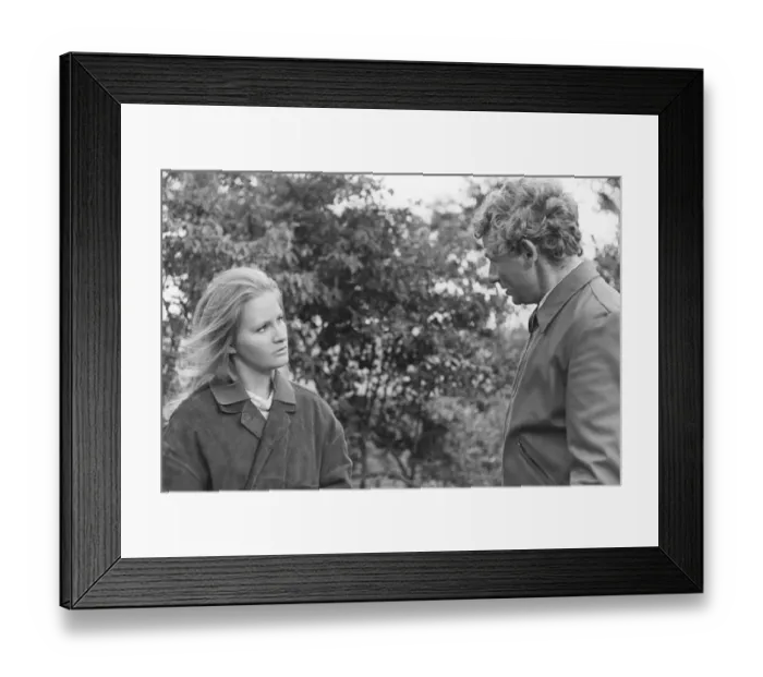 Framed Print : and1970 bw pri 132