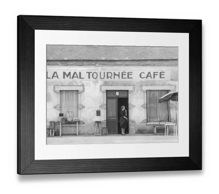 Framed Print : and1970 bw pri 161