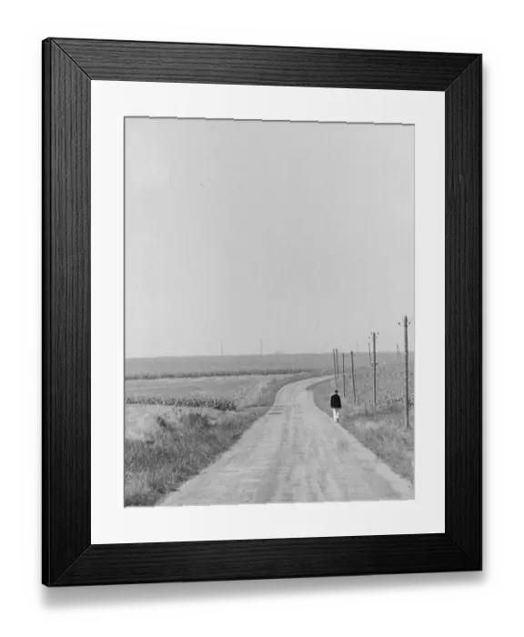 Framed Print : and1970 bw pri 173