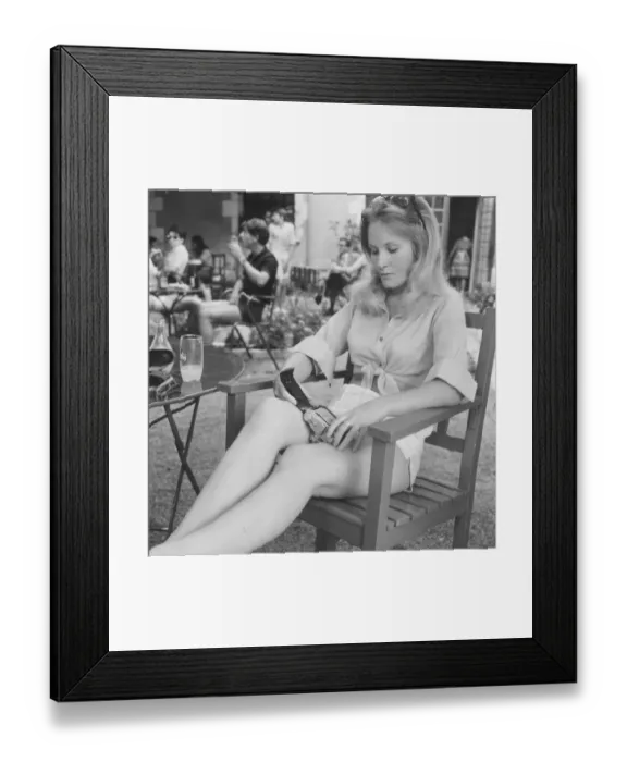 Framed Print : and1970 bw pri 186 Framed Print : and1970 bw pri 186