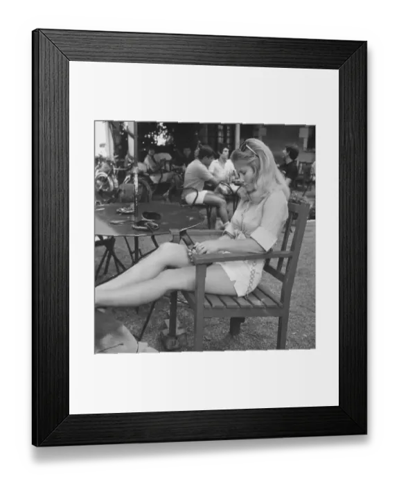 Framed Print : and1970 bw pri 187