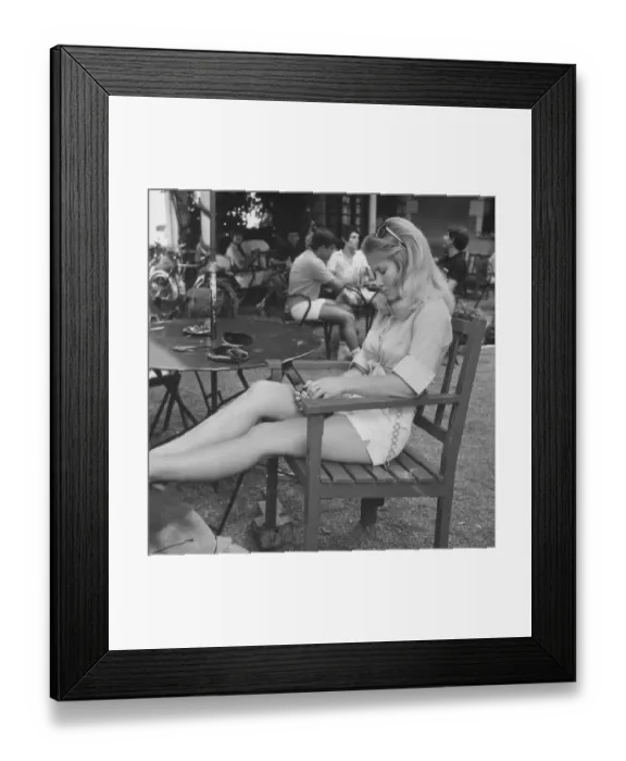 Framed Print : and1970 bw pri 188 Framed Print : and1970 bw pri 188
