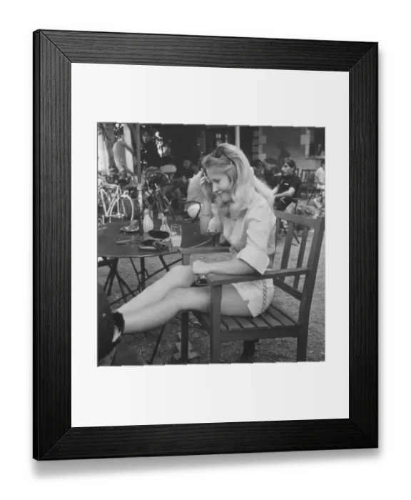 Framed Print : and1970 bw pri 191 Framed Print : and1970 bw pri 191