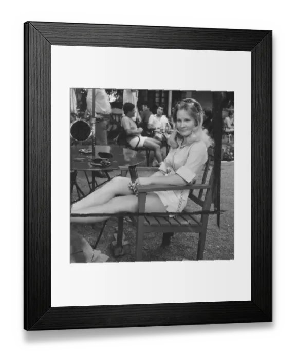 Framed Print : and1970 bw pri 192