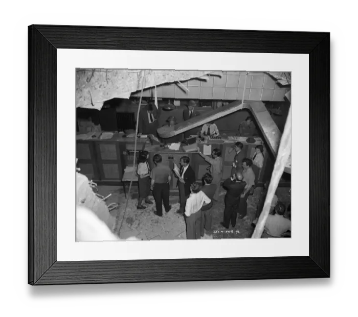 Framed Print : ang1952 bw neg pub 041 Framed Print : ang1952 bw neg pub 041