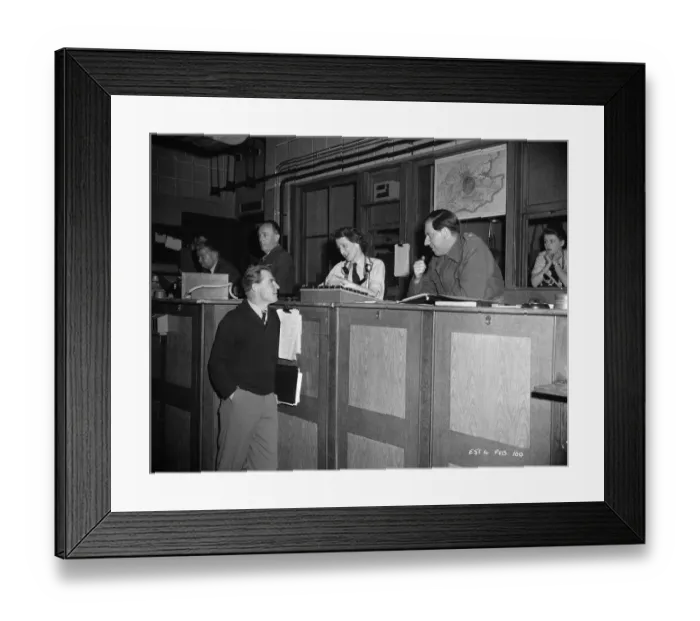 Framed Print : ang1952 bw neg pub 047 Framed Print : ang1952 bw neg pub 047