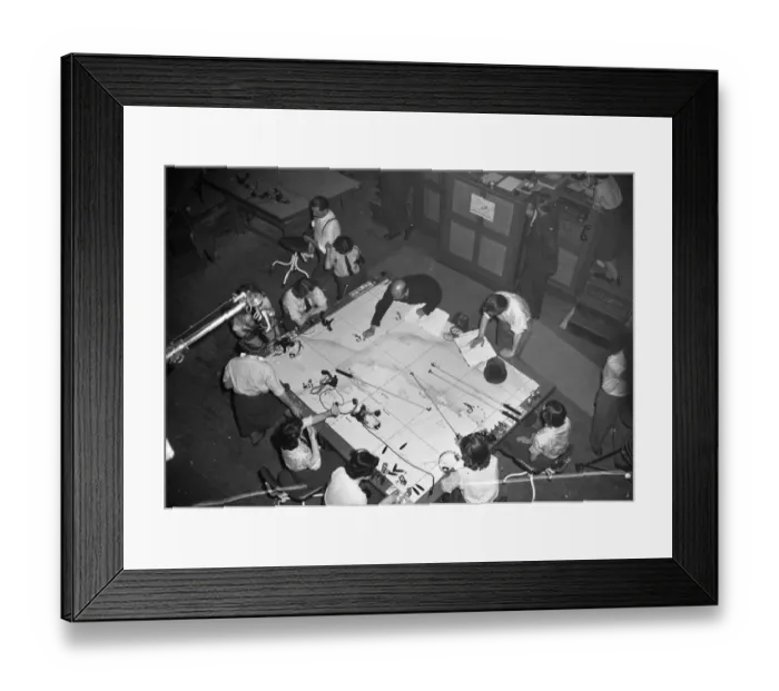 Framed Print : ang1952 bw neg pub 050 Framed Print : ang1952 bw neg pub 050