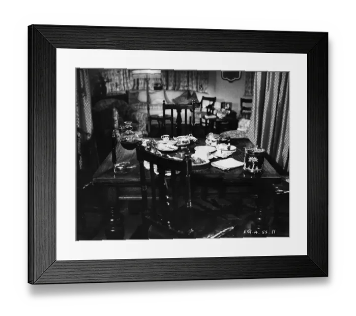 Framed Print : ang1952 bw neg pub 063