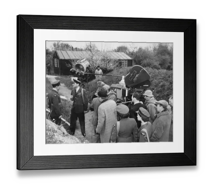 Framed Print : ang1952 bw pri pub 067