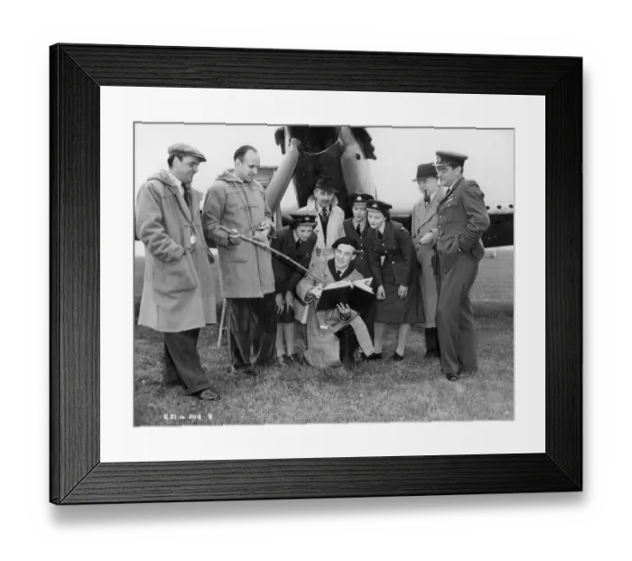 Framed Print : ang1952 bw pri pub 073