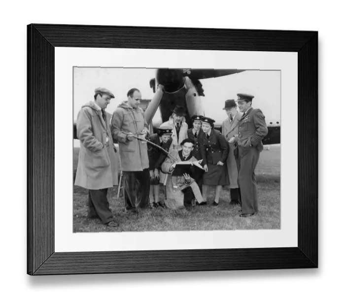 Framed Print : ang1952 bw pri pub 076 Framed Print : ang1952 bw pri pub 076