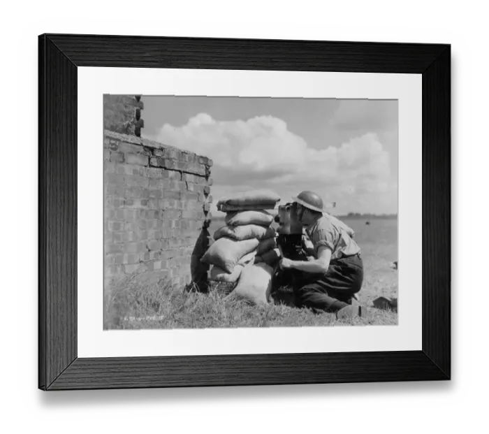 Framed Print : ang1952 bw pri pub 079
