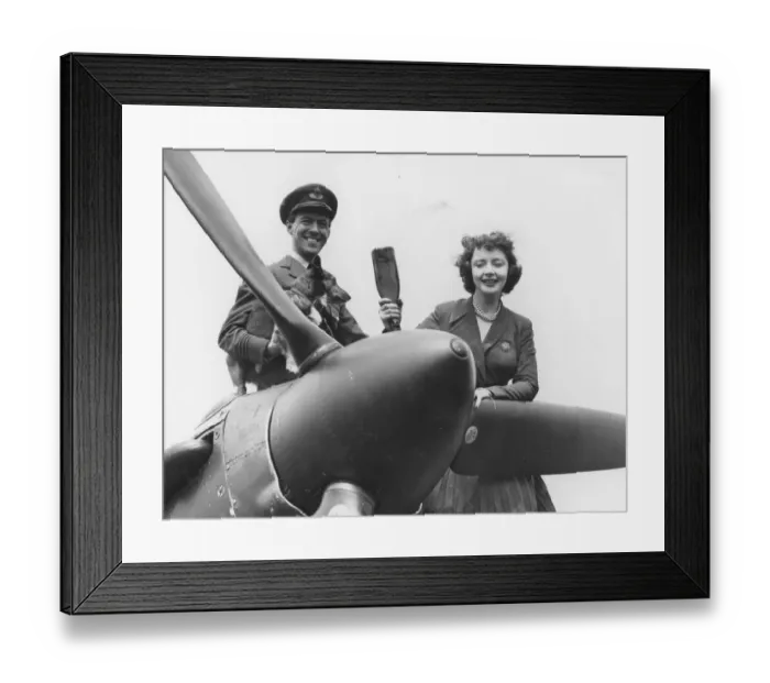 Framed Print : ang1952 bw pri pub 085 Framed Print : ang1952 bw pri pub 085