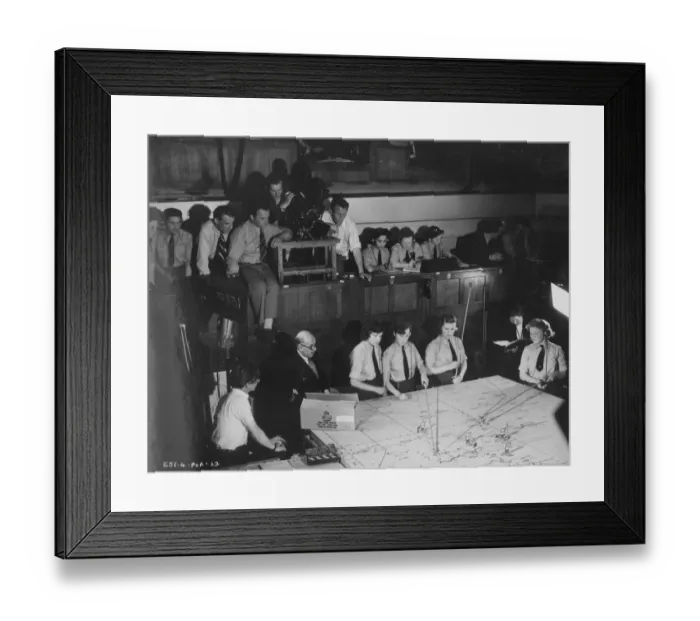 Framed Print : ang1952 bw pri pub 086 Framed Print : ang1952 bw pri pub 086