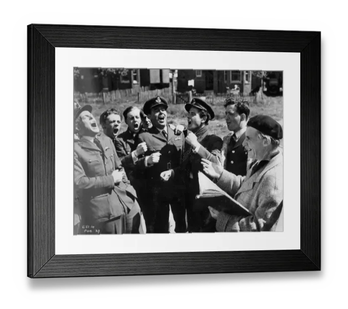 Framed Print : ang1952 bw pri pub 091