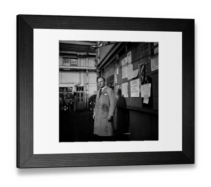 Framed Print : anr1960 bw neg 029 Framed Print : anr1960 bw neg 029