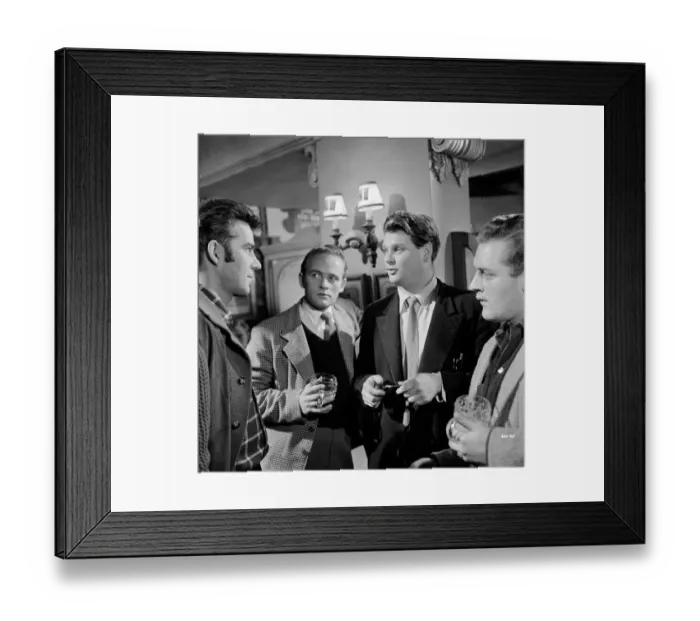 Framed Print : anr1960 bw neg 088