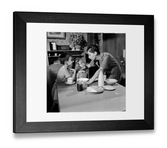 Framed Print : anr1960 bw neg 104