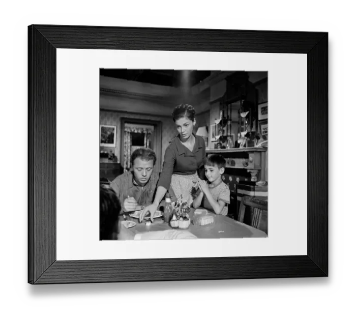 Framed Print : anr1960 bw neg 107 Framed Print : anr1960 bw neg 107