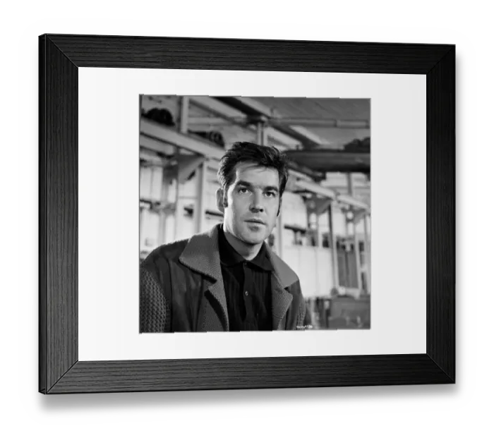 Framed Print : anr1960 bw neg 151