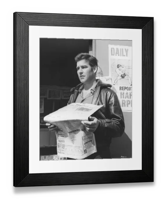 Framed Print : anr1960 bw neg 182 Framed Print : anr1960 bw neg 182