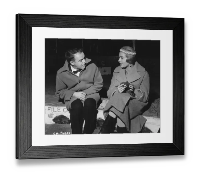 Framed Print : cic1960 bw pri pub 010 Framed Print : cic1960 bw pri pub 010