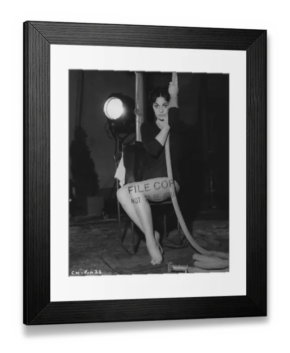 Framed Print : cic1960 bw pri pub 022 Framed Print : cic1960 bw pri pub 022