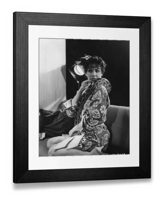 Framed Print : cic1960 bw pri pub 028