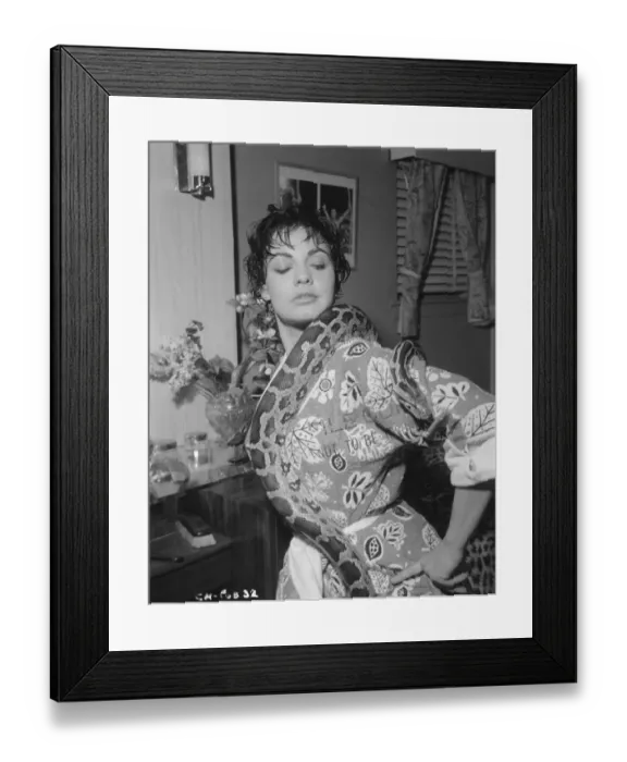 Framed Print : cic1960 bw pri pub 032 Framed Print : cic1960 bw pri pub 032