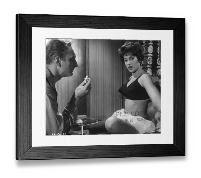 Framed Print : cic1960 bw pri pub 037 Framed Print : cic1960 bw pri pub 037