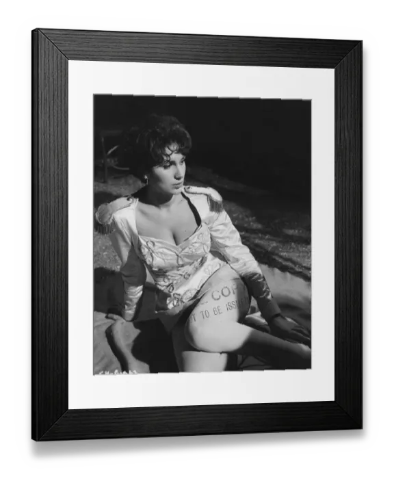 Framed Print : cic1960 bw pri pub 042 Framed Print : cic1960 bw pri pub 042
