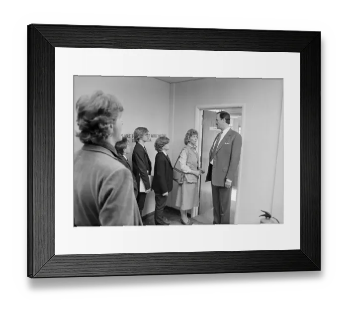 Framed Print : clk1986 bw neg 006