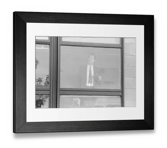 Framed Print : clk1986 bw neg 020 Framed Print : clk1986 bw neg 020