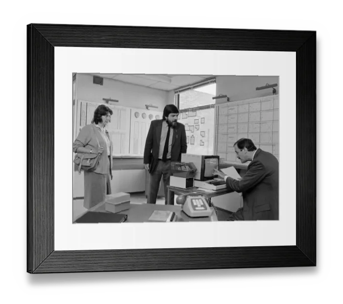 Framed Print : clk1986 bw neg 021 Framed Print : clk1986 bw neg 021