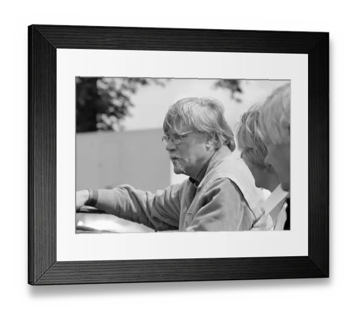 Framed Print : clk1986 bw neg 039