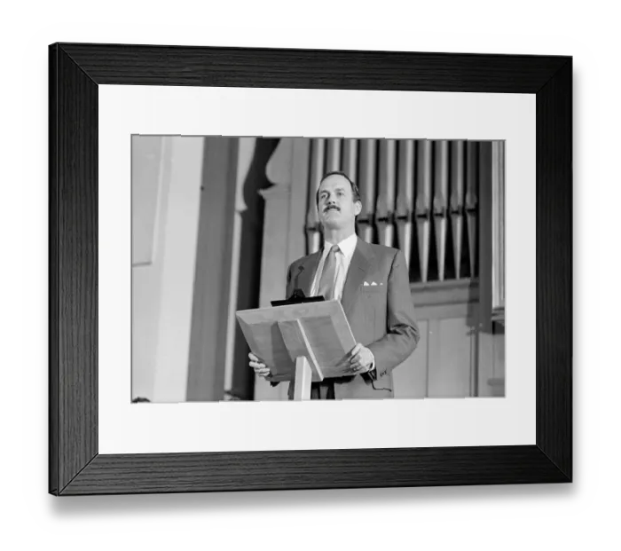 Framed Print : clk1986 bw neg 046