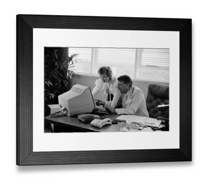 Framed Print : com1984 bw neg 036 Framed Print : com1984 bw neg 036
