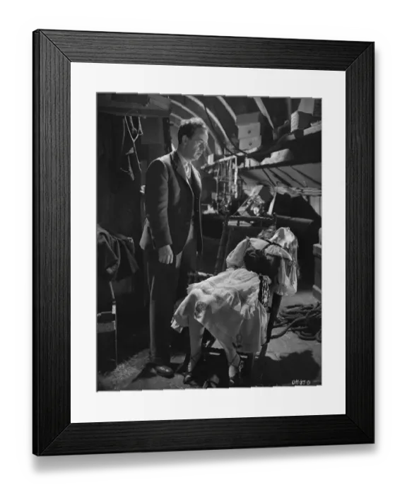 Framed Print : deo1945 bw neg 064