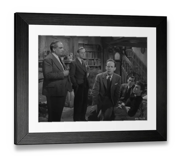 Framed Print : deo1945 bw neg 071