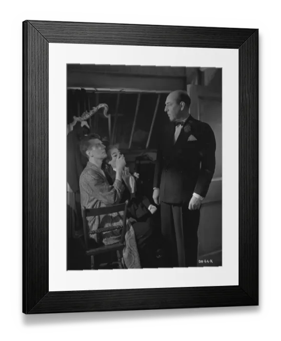 Framed Print : deo1945 bw neg 082