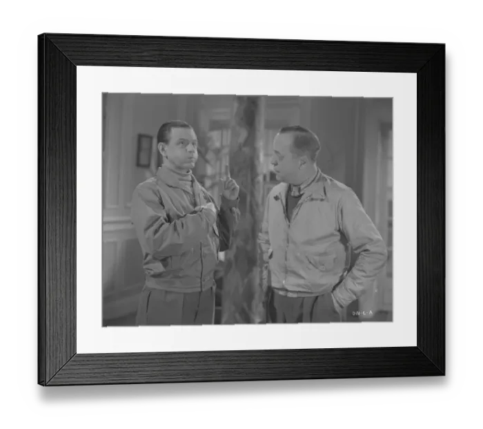 Framed Print : deo1945 bw neg 089