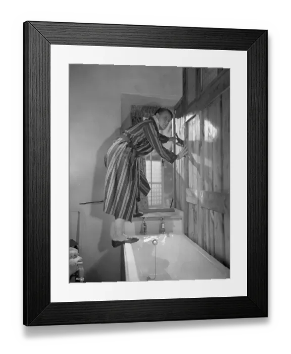 Framed Print : hal1944 bw neg 002 Framed Print : hal1944 bw neg 002