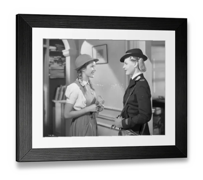 Framed Print : hal1944 bw neg 004 Framed Print : hal1944 bw neg 004
