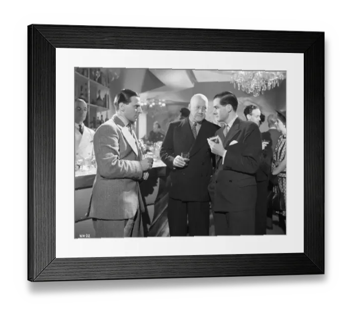 Framed Print : hal1944 bw neg 005