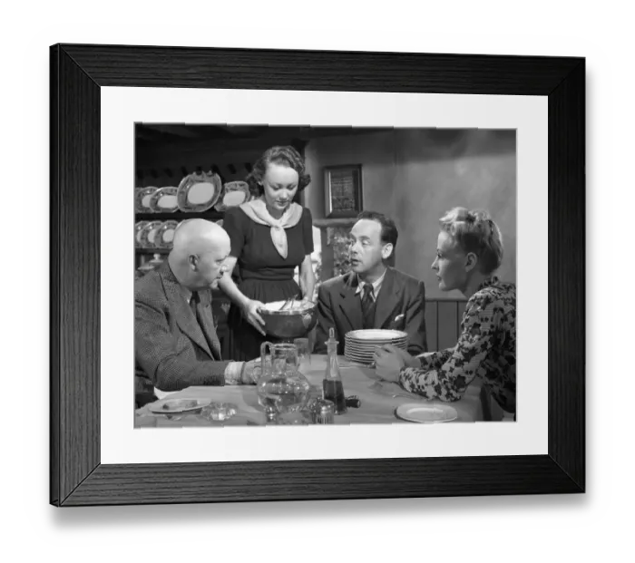 Framed Print : hal1944 bw neg 011 Framed Print : hal1944 bw neg 011