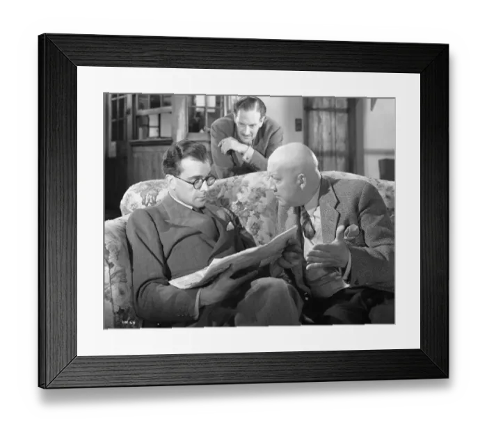 Framed Print : hal1944 bw neg 012 Framed Print : hal1944 bw neg 012