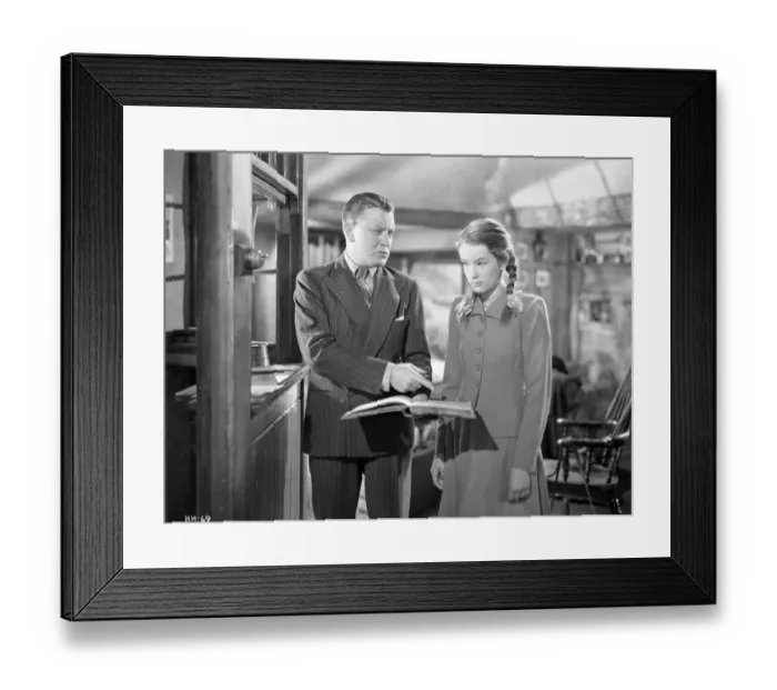 Framed Print : hal1944 bw neg 020 Framed Print : hal1944 bw neg 020