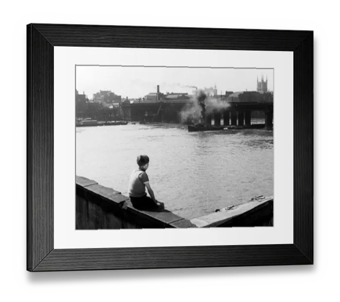 Framed Print : hue1947 bw neg 016 Framed Print : hue1947 bw neg 016