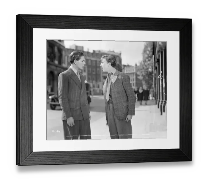 Framed Print : hue1947 bw neg 028