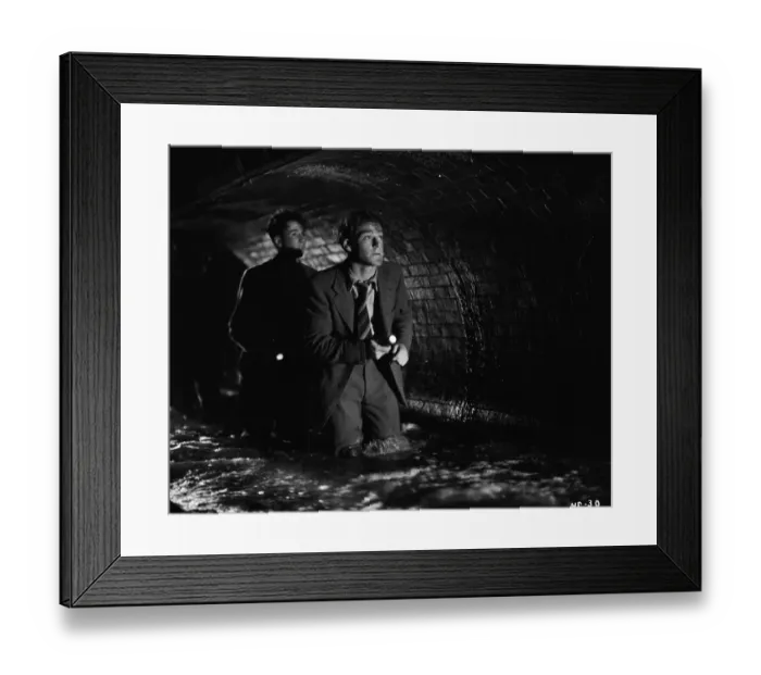 Framed Print : hue1947 bw neg 050 Framed Print : hue1947 bw neg 050